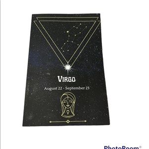 Virgo Constellation Paperback Journal